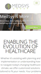 Mobile Screenshot of medsysgroup.com